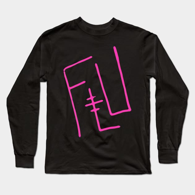 FLU Long Sleeve T-Shirt by FrontLawnUtopia